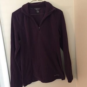 Women’s Eddie Bauer Fleece pullover, size S